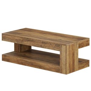 Table basse avec espace de rangement, table à thé, table centrale, table à cocktails - Product Image 5