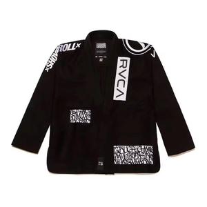 Nouveau modèle professionnel OEM Shoyorol pour adultes, Gi de Jiu-Jitsu brésilien noir 100% coton, respectueux de l'environnement, ensemble d'uniformes personnalisables - Product Image 1