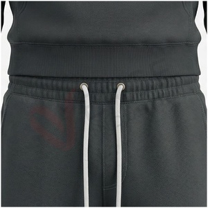 Conjunto Deportivo Gris con Capucha para Hombre, Manga Larga, Color Sólido, Transpirable, Informal, para Otoño, Corte Regular, Cierre con Cordón - Product Image 5