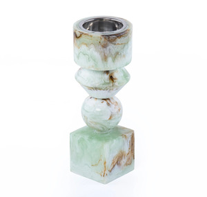 Minimalist style Bakhoor Burner Home Office <b>Oud</b> holder White brown veins Fragrance <b>diffuser</b> All-season aromatherapy - Product Image 4