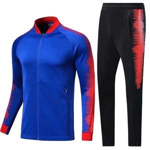 Conjunto de chaqueta y pantalón de invierno de manga larga con cierre completo de cremallera, cuello alto de interlock grueso, decorado con estampado de seda para hombre. - Product Image 6