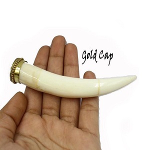 สร้อยคอจี้ทำมือ ดีไซน์เรียบง่าย เป็นมิตรกับสิ่งแวดล้อม สีขาวงาช้าง สำหรับผู้หญิง พร้อมจี้รูปพระจันทร์เสี้ยวสีดำ - Product Image 1