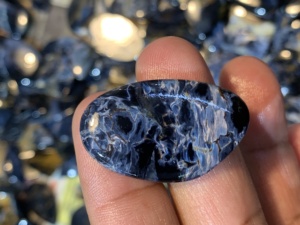 Chất lượng tốt nhất IGI chứng nhận Nâu pietersite lỏng đá quý Cabochon aaaaa chất lượng Pear CUT tự nhiên tùy chỉnh đồ trang sức làm - Product Image 2