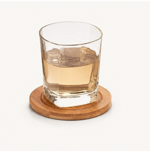 Eco-Friendly Natural Bamboo Coaster Set Of 6 with Holder Heat Resistant And Non-Slip Round Wooden <b>Cup</b> <b>Mats</b> For Coffee Tableware - Product Image 4