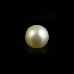 Perle dorée lâche de 5,65 carats, pierre précieuse artisanale pour bijoux fins - Product Image 1