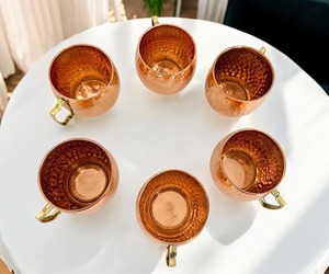 Mug en cuivre de haute qualité pour Moscow Mule, tasses en céramique - Product Image 2