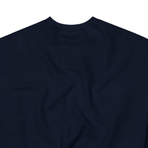 Sweat-shirt unisexe rose à col rond bleu marine, pull en molleton graphique à manches longues, vêtement décontracté pour l'hiver, mode quotidienne - Product Image 5