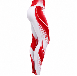 <b>Women</b> Activewear <b>Leggings</b> High Waist <b>Compression</b> Fitness Yoga Training Pants Soft Stretch Breathable Quick Dry Wholesale Factory - Product Image 3