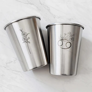 Gobelet isotherme en acier inoxydable au design élégant, verre à eau, best-seller et de haute qualité, vente directe d'usine indienne - Product Image 2