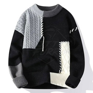 Pull tendance pour homme en tissu tricoté de qualité supérieure, respirant, 100% laine, décontracté, pour l'hiver, à porter au quotidien, pour les voyages et les tenues de week-end - Product Image 3