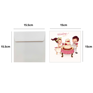 Tarjeta de quilling al por mayor con diseño temático de boda y celebración, proveedor de Vietnam, tarjeta de quilling con sobre, tarjeta de felicitación 3D de amor - Product Image 2