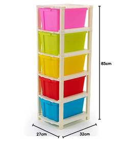 Sistema de Cajones Modulares de Plástico 5XL para Hogar, Oficina, Hospital, Salón, Escuela, Doctores, Niños, Producto al ser ensamblado - Product Image 2