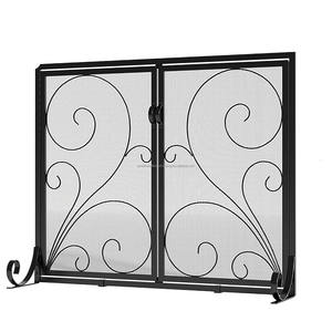 Pantalla de fuego de malla metálica de diseñador de vendedor superior negra para valla de seguridad de chimenea Protector de chispa seguro de Ambience Lifestyle - Product Image 2