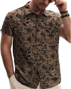 Camiseta Casual de Manga Corta para Hombre, de Color Sólido, Tejido de Punto de Algodón, Transpirable, Ligera, Personalizable OEM/ODM - Product Image 3