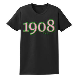  เสื้อยืดสีดำปักลาย ปีก่อตั้ง 1908 ผ้าฝ้ายพรีเมียมสีเขียว คอกลม แขนสั้น เนื้อผ้านุ่ม ระบายอากาศได้ดี สวมใส่สบาย เหมาะสำหรับทุกเพศ - Product Image 1