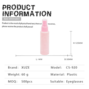 Kit de limpieza de lentes de gafas con logotipo personalizado de 60ml, paño de limpieza de microfibra, destornillador para gafas ópticas, cuidado de gafas - Product Image 2