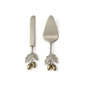 Professional Metal <b>Cake</b> <b>Server</b> Set Premium Hospitality Dessert Service Collection - Product Image 4