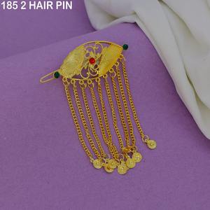 Pasador de Pelo de Aleación Chapado en Oro de Lujo MIJ para Mujer, Pasador de Pelo Geométrico Chapado en Oro de Moda al por Mayor, Accesorios para el Cabello de Mujer - Product Image 2