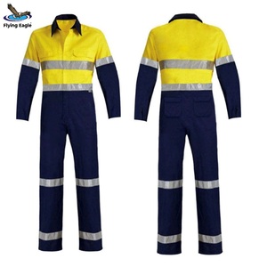 Vêtements de travail en coton respirant, combinaisons durables, vêtements de sécurité industrielle pour les travailleurs - Product Image 5