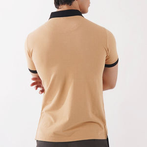 Polos de hombre de alta calidad, nuevo diseño, logotipo personalizado, ropa casual de manga corta para hombre, material de algodón, polo unisex para hombre - Product Image 3