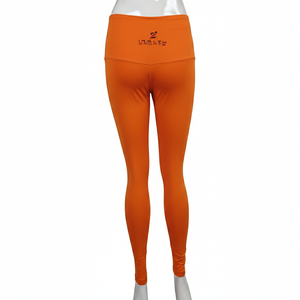 Leggings de yoga taille haute sans couture, respirants en nylon, effet froncé aux fesses, style imprimé décontracté, taille élastique – Tendance du moment - Product Image 2