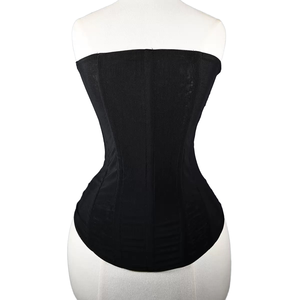 Women's Breathable Everyday Style Waist Cincher Nude and Black Seamless Slim Firm Control Corset Girdle Waist Trainer - Product Image 1