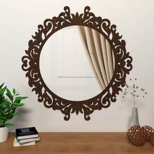 OEM ODM Customized Wall <b>Mirror</b> Modern Nordic Home Decor Sun <b>Flower</b> Design Metal Wall <b>Mirror</b> at Low Factory Discount - Product Image 4