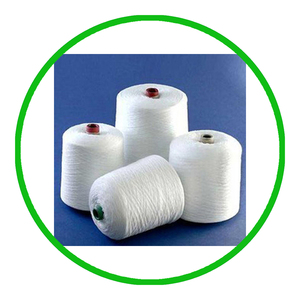 Fil à tricoter durable NE 24s/1, 100% polyester haute ténacité, fil à base de fibres naturelles, fabrication textile éthique - Product Image 2