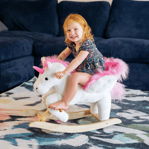 Rocking Horse Ride-On Toy Animal for Children - Product Image 1