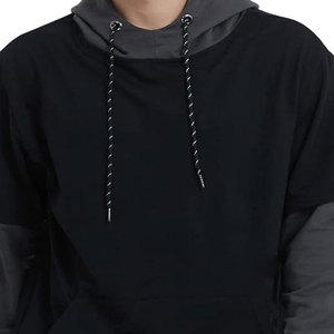 Mens Custom <b>Polyester</b> <b>Hoodie</b> Sublimation Printed Pullover Hoody Plain Blank Streetwear Sweatshirts For Men Wholesale Price List - Product Image 3