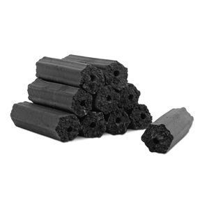 Carbón vegetal de madera dura natural listo para exportación, envasado en bolsas de PP con baja humedad y alto rendimiento calorífico para compradores mayoristas. - Product Image 1