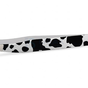 Pinzas Profesionales para Extensión de Pestañas con Diseño de Piel de Vaca, Curvadas, de Acero Inoxidable, Anguladas, de Precisión, para Uso en Salón - Product Image 2