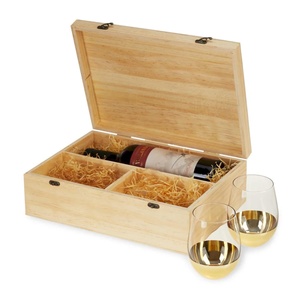 Coffret Cadeau en Bois pour Vin – Vente en Gros Usine – Étui de Rangement Premium pour Vins, Idéal pour Mariages, Anniversaires et Cadeaux de Pendaison de Crémaillère - Product Image 3