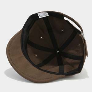 Casquette de baseball vintage sportive style urbain pour femme, personnalisée, à visière courte, avec logo, tendance, délavée, pour couple, style utilitaire - Product Image 6