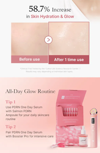 Suero Facial Revitalizante con Ácido Hialurónico y Perla, Color Rosa, 1.5ml X 10 Unidades, Hecho en Corea - Product Image 4