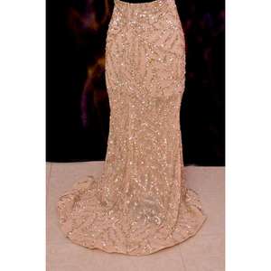 Vestido de diseñador bordado para mujer, con trabajo de hilo Zari, para fiestas, bodas, festividades, vestido étnico, calidad de exportación. - Product Image 3