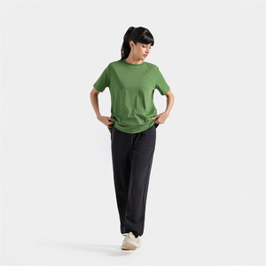 Women's Trousers High Waist Casual <b>Pants</b> New Fashionable Straight Leg Breathable Sustainable Long <b>Pants</b> OEM Service for <b>Summer</b> - Product Image 3