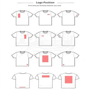 Camiseta de Alta Calidad, Transpirable, de Peso Pesado, 100% Algodón, Cuello Redondo, Corte Regular, Diseño Personalizado, Servicio OEM - Product Image 3