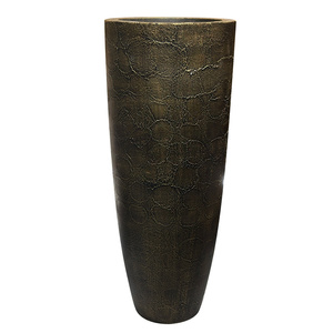 Retro Metallic Color Fiberclay Flower Pot,<strong>Vaso</strong> Per Piante Da <strong>Esterno</strong> Grandi,Custom Color Size Tall Fiberclay Flower Plant - Product Image 6