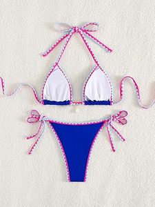 Bikini confortable en tissu nylon spandex, robe de plage - Product Image 5