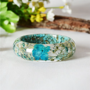 Bracelet en résine de qualité supérieure pour un look minimaliste et élégant, bijoux pour femme, artisanat en résine - Product Image 5