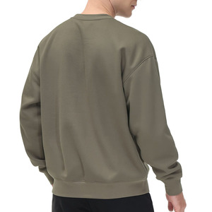 เสื้อสเวตเชิ้ตผู้ชาย คอตตอนผสม ผ้าฟลีซนุ่ม สวมใส่สบาย ทรงหลวม สไตล์สตรีทแวร์ ลำลอง ใส่ได้ทุกวัน เสื้อนุ่มสบาย - Product Image 2