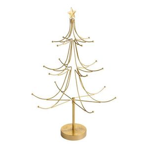 Metal Christmas <b>Tree</b> Decorations Gold Spiral <b>Star</b> Top Modern Holiday Home Ornament Set christmas decor home decor - Product Image 5