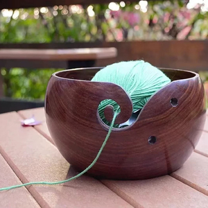 Wooden <b>Yarn</b> Bowls High Quality - Product Image 1