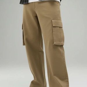 Pantalones de chándal casuales de moda para hombre, estilo americano, holgados, de pierna recta, talla grande, cintura media, para otoño, estilo estudiantil - Product Image 3