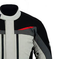 Motorsports Veste de course Cordura pour hommes Veste de protection Biker Racing avec systèmes de protection techniques