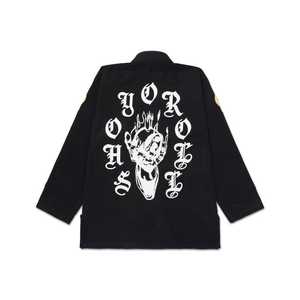 White Shoyoroll Jiu Jitsu Gi OEM Brazilian Bjj Gi Custom Jiu Jitsu Uniform Made With 100% Cotton Pearl Weave Jiu Jitsu Suits - Product Image 2