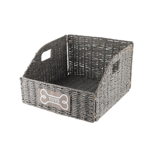 Cestas de juguetes de hierba marina hechas a mano al por mayor para organizar juguetes de mascotas, hechas en Vietnam - Product Image 1
