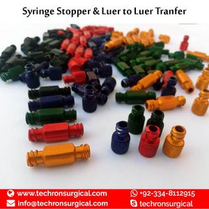 Tapón de Jeringa Reutilizable de Metal con Conexión Luer Lock - Product Image 3