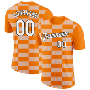 เสื้อฟุตบอลกีฬา ระบายอากาศได้ดี ผลิตจากโพลีเอสเตอร์ 100% พิมพ์ลายแบบ Sublimation เสื้อยืดแบบกำหนดเอง น้ำหนักเบา แห้งเร็ว - Product Image 5